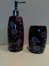 Load image into Gallery viewer, Purple Bathroom Accessory Set
