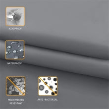 Görseli Galeri görüntüleyiciye yükleyin, Blue Abstract Crack Marble Design Shower Curtain Accessory Set