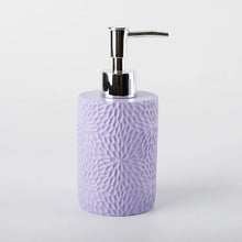画像をギャラリービューアに読み込む, Purple Textured Resin Bathroom Set