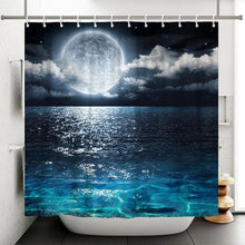 이미지를 갤러리 뷰어에 로드 , Blue Moon Shower Curtains