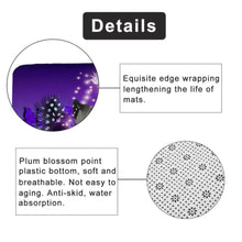 Load image into Gallery viewer, Purple Shower Curtain Set