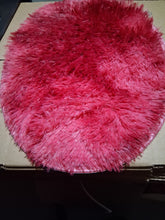 Görseli Galeri görüntüleyiciye yükleyin, Yellow, Aqua, Lime Green and Dark Blue Three Piece Plush Rug Bathroom Set