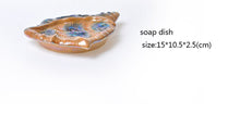 画像をギャラリービューアに読み込む, Seashell Conch Bathroom Accessory Set