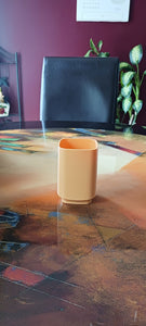 Orange European Style Acrylic Bathroom Accessory Set