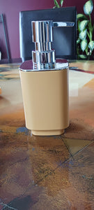 Orange European Style Acrylic Bathroom Accessory Set