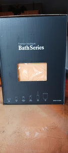 Orange European Style Acrylic Bathroom Accessory Set