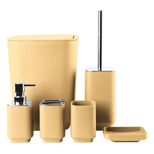 Cargar imagen en el visor de la galería, Orange European Style Acrylic Bathroom Accessory Set