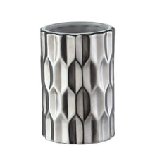Load image into Gallery viewer, Silver Gray Ceramic Bathroom Accessory Set