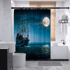 Pirate Ship Shower Curtain Set