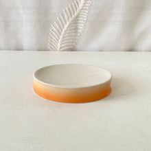 Load image into Gallery viewer, Peach/Orange And White Gradient Bathroom Accessory Set