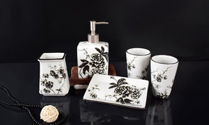 Black and White Ceramic Set