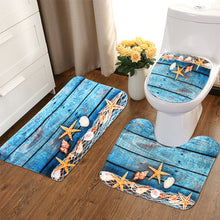 Load image into Gallery viewer, Sea Shell Shower Bathroom Accessory Set
